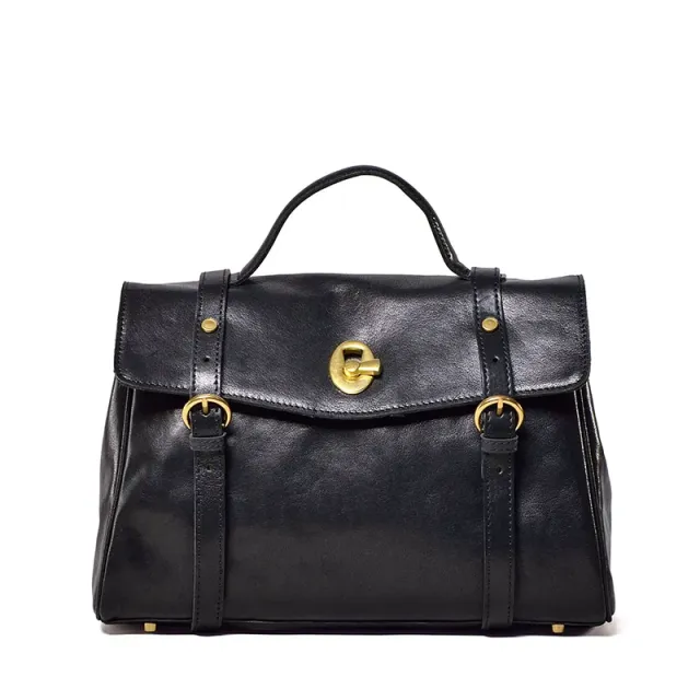 Vintage Top Grain Leather Cambridge Bag